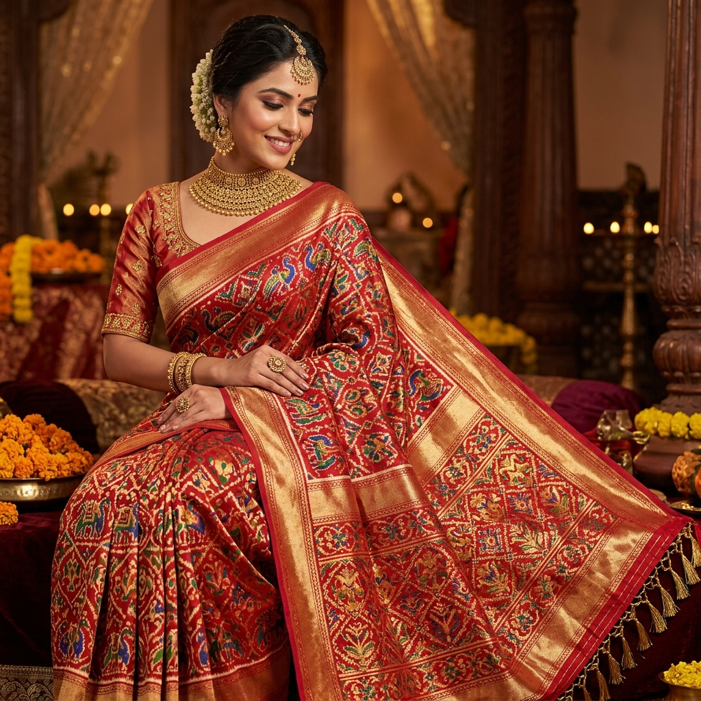 Pure Silk Patola Saree
