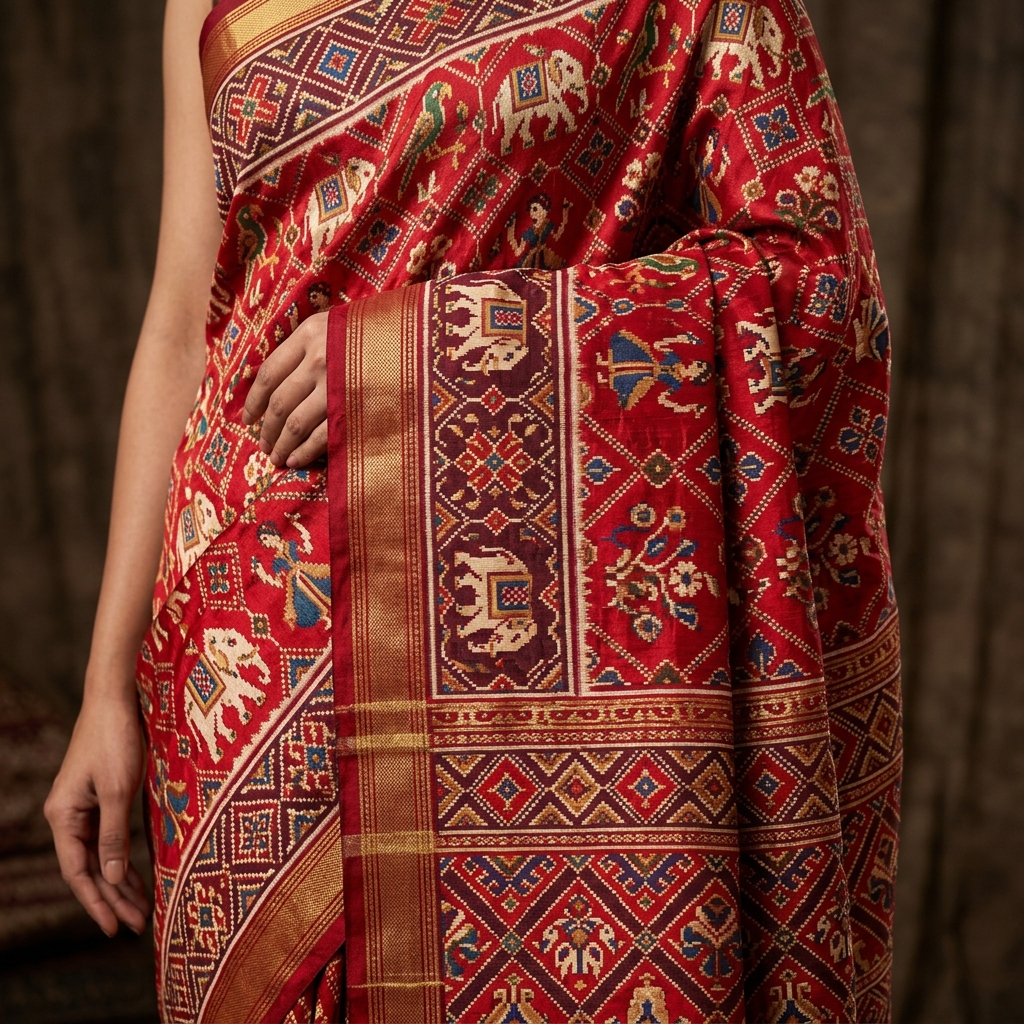 Pure Silk Patola Saree